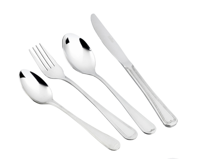 Magefesa Juego de Cubiertos Cordoba, 24 Piezas, Acero Inoxidable