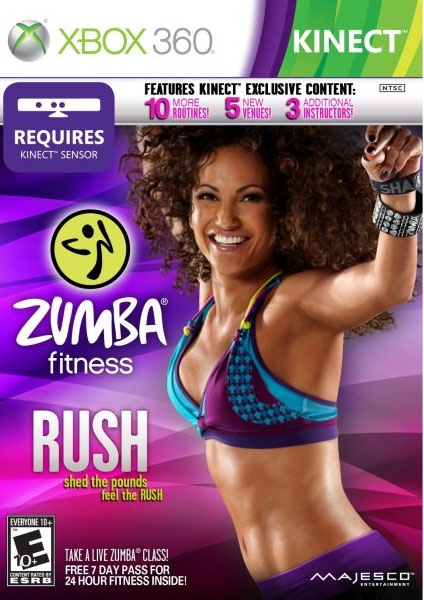Majesco KINECT Zumba Fitness Rush, Xbox 360 (ESP)
