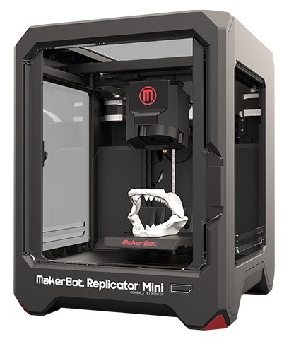 MakerBot Impresora 3D Compacta Replicator Mini, Inalámbrico, USB 2.0, 10 x 10 x 12cm, Negro