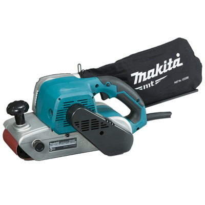 Makita Lijadora de Banda M9400B, 940W, 4" x 24", Turquesa