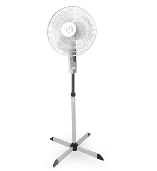 MAN Ventilador VPG-9016, 3 Velocidades, 16", Blanco 
