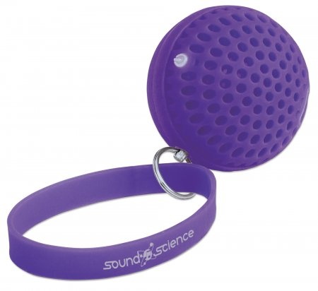 Manhattan Mini Bocina Sound Science Atom, Bluetooth 2.1, Inalámbrico, Micro-USB, Morada