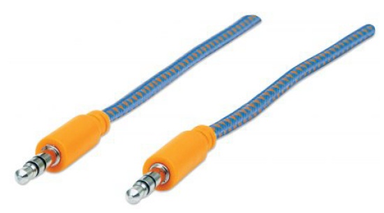 Manhattan Cable AUX 3.5mm Macho - 3.5mm Macho, 1 Metro