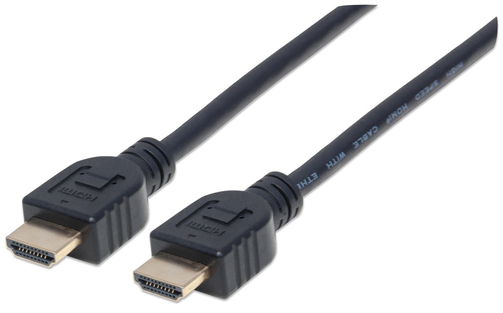Manhattan Cable HDMI Macho - HDMI Macho, 4K, 60Hz, 1 Metro, Negro