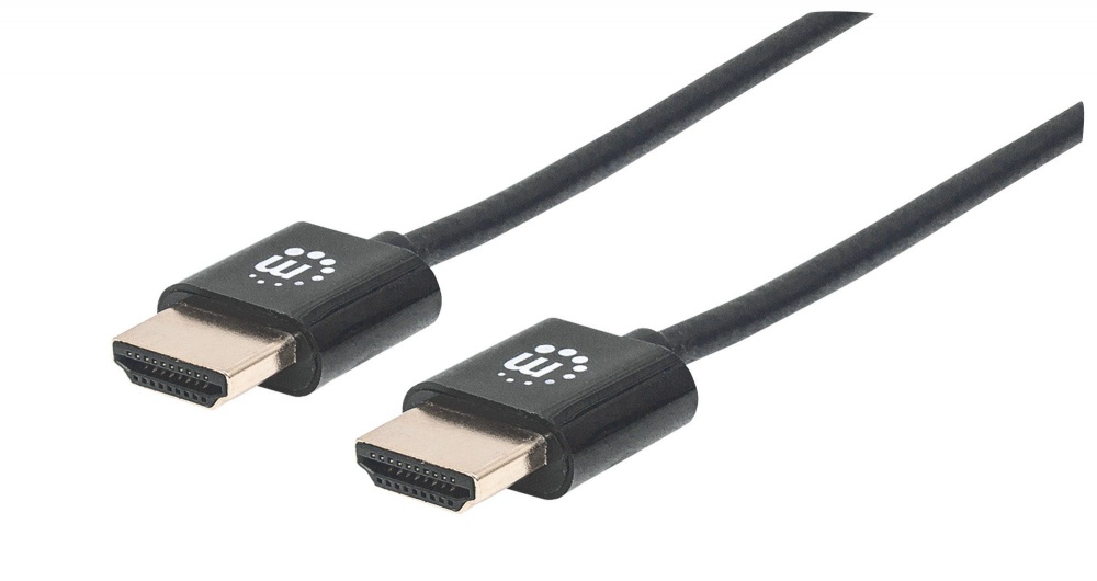 Manhattan Cable HDMI Macho - HDMI Macho, 4K, 60Hz, 1 Metro, Negro