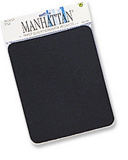 Mousepad Manhattan de Espuma, Grosor 6mm, Negro