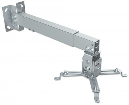 Manhattan Soporte de Muro/Techo para Proyector, hasta 20KGs, Plata
