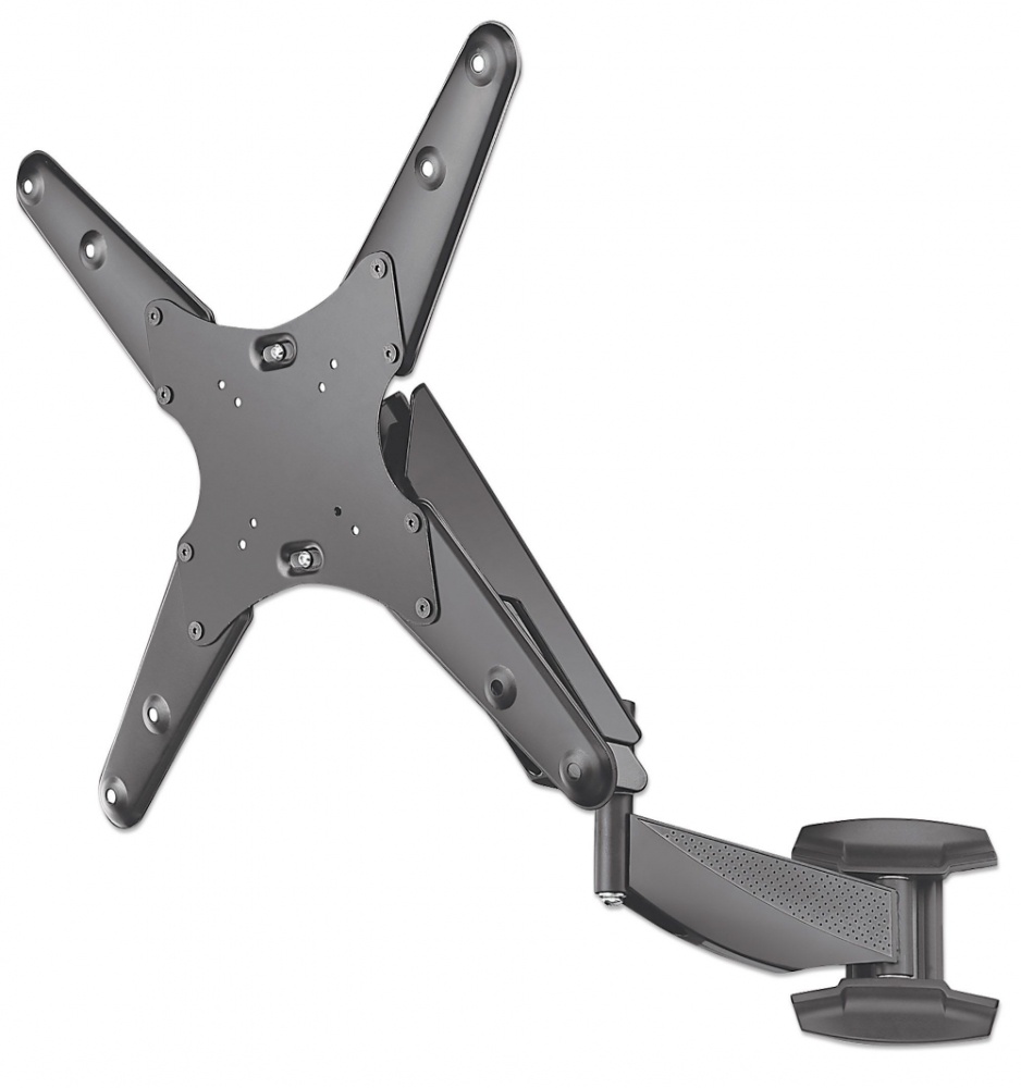 Manhattan Brazo de Pared 461641 para Pantalla 21" - 60", hasta 30kg, Negro