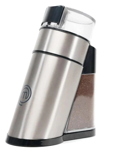 MasterChef Molino de Granos de Café y Especias MKCG1SP, 150W, Acero Inoxidable