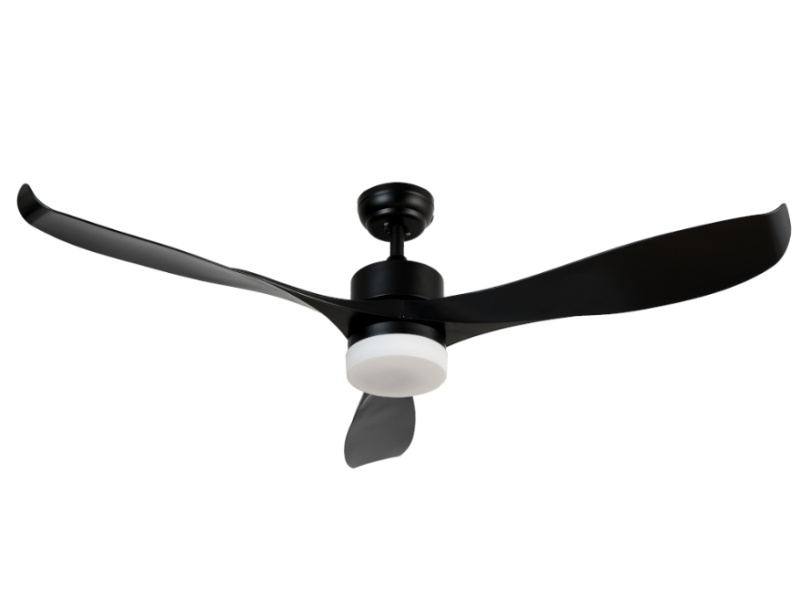 Masterfan Ventilador de Techo FENIX, 3 Velocidades, 52", Negro
