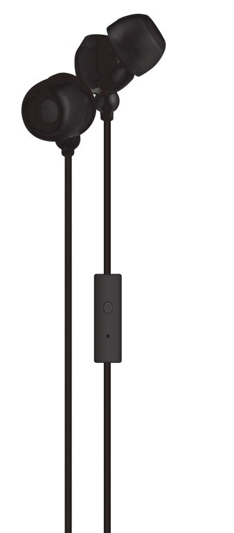 Maxell Audífonos Intrauriculares con Micrófono 347364, Alámbrico, 1.5 Metros, 3.5mm, Negro