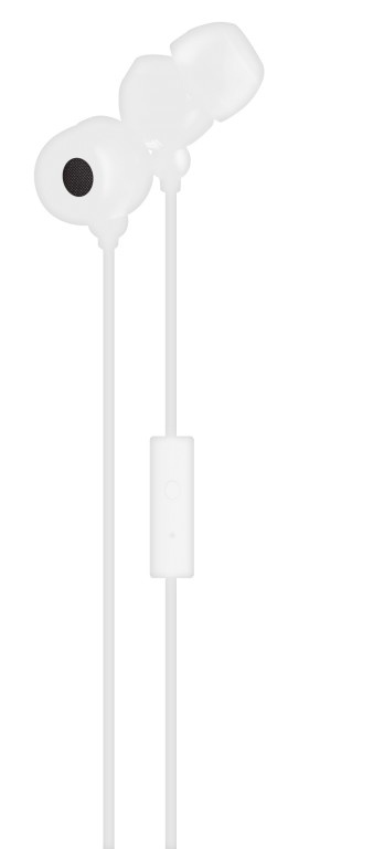 Maxell Audífonos Intrauriculares con Micrófono PLUGS, Alámbrico, 3.5mm, Blanco