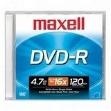 Maxell Disco Vírgen para DVD, DVD-R, 16x, 4.7GB