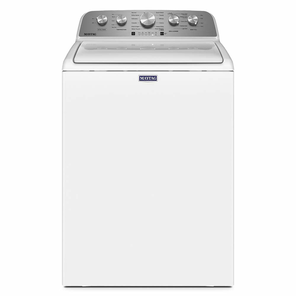 Maytag Lavadora de Carga Vertical 7MMVW5035PW, 24kg, Blanco