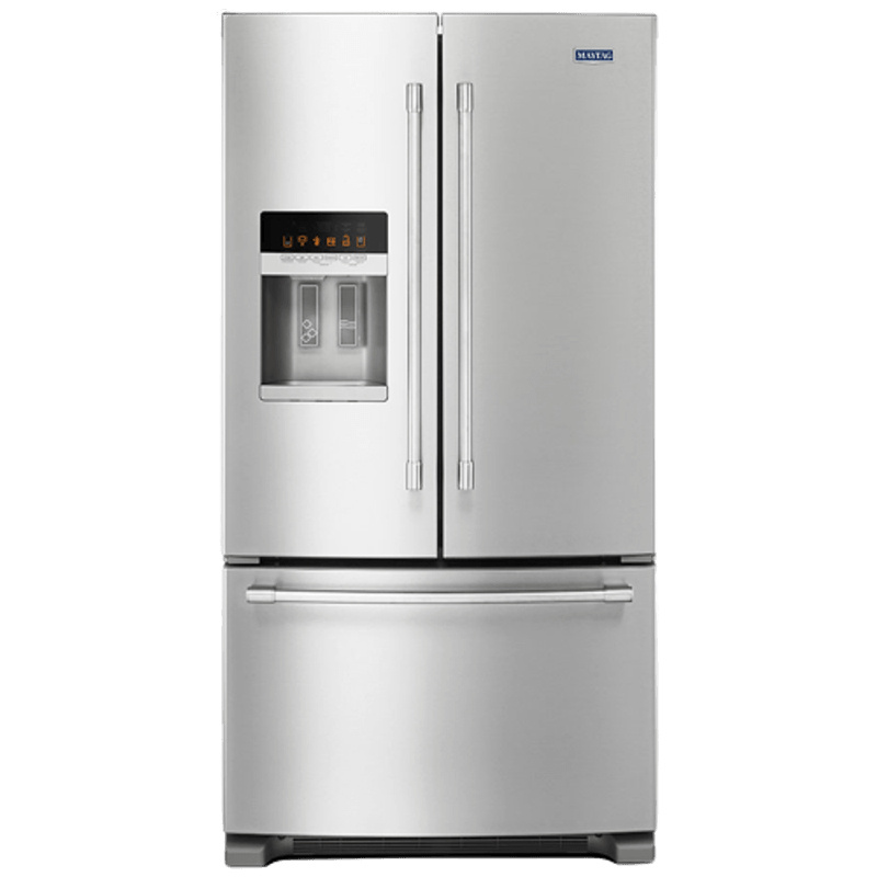 Maytag Refrigerador MFI2570FEZ, 25 Pies Cúbicos, Gris
