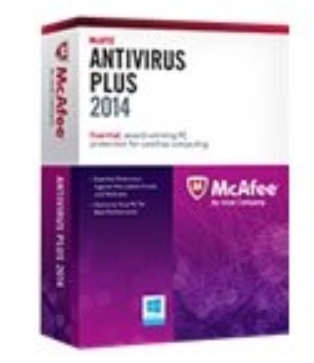 McAfee AntiVirus Plus 2013, 3 Usuarios, 1 Año, Windows