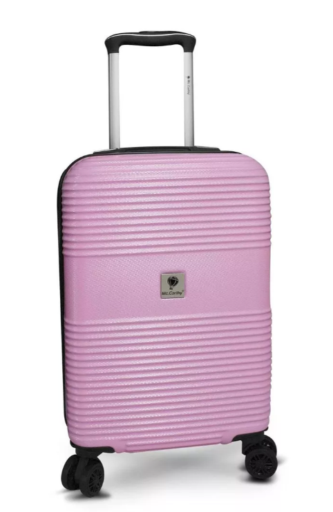 McCarthy Maleta de Viaje Rígida VOYAGE, 18", Rosa