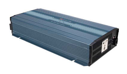 Mean Well Convertidor de Energia NTS1700112US, 1.500W, Entrada 12V, Salida 110V 