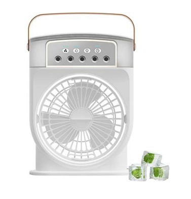 Megaluz Ventilador MV02W10, 3 Velocidades, 10", Blanco