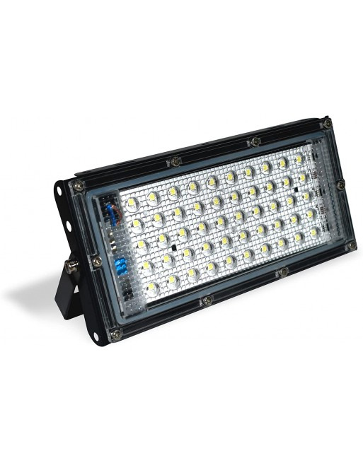 Megaluz Reflector LED, 30W, Negro