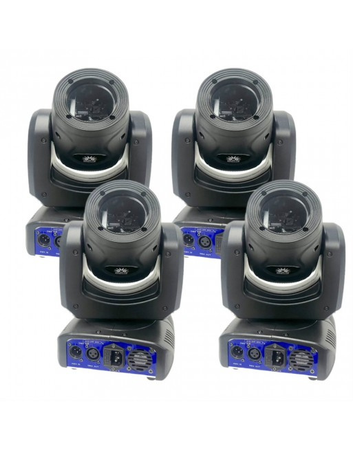 Megaluz Proyector de Luz WEAP ON X4 COMBO, Auto/DMX, RGBW, 115W, 4