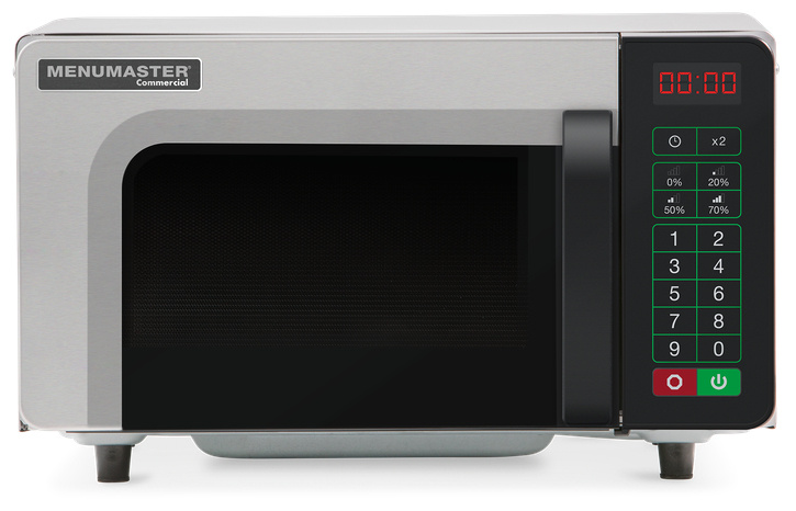 Menumaster Horno de Microondas MMS10TSA, 0.8 Pies Cúbicos, 1000W, 23 Litros, Acero Inoxidable