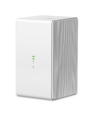 Mercusys Router MB110-4G Firewall, Wi-Fi 4, 2 x RJ-45 300 Mbit/s WLAN, Alámbrico/Inalámbrico, Banda 2.4 GHz, 1 Antena Interna