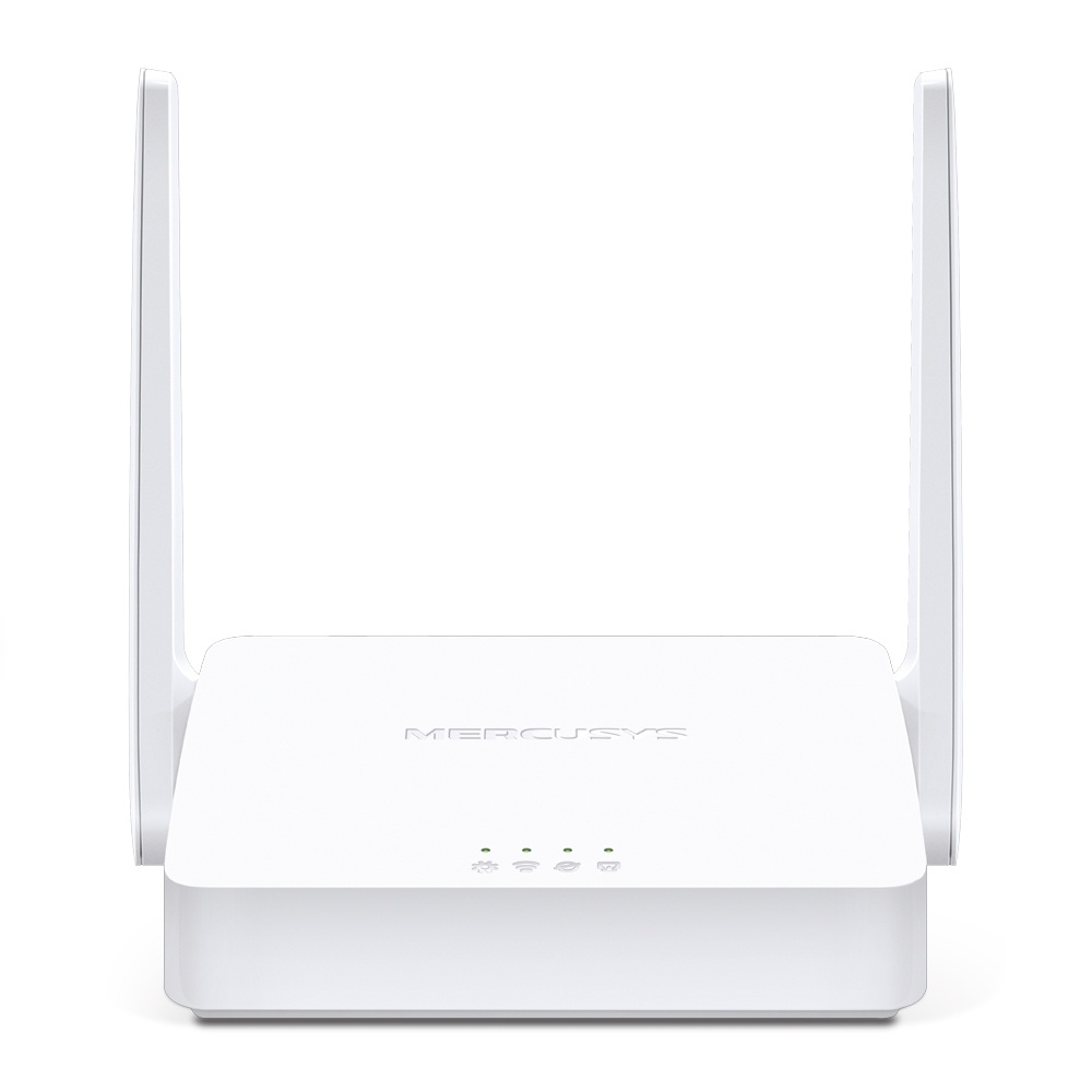 Router Mercusys Fast Ethernet MW302R, Inalámbrico, 300 Mbit/s, 3x RJ-45, 2.4GHz, con 2 Antenas Externas de 5dBi