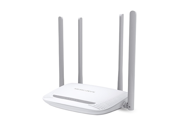 Router Mercusys Fast Ethernet MW325R, Inalámbrico, 300 Mbit/s, 2.4GHz, con 4 Antenas Omnidireccionales de 5dBi