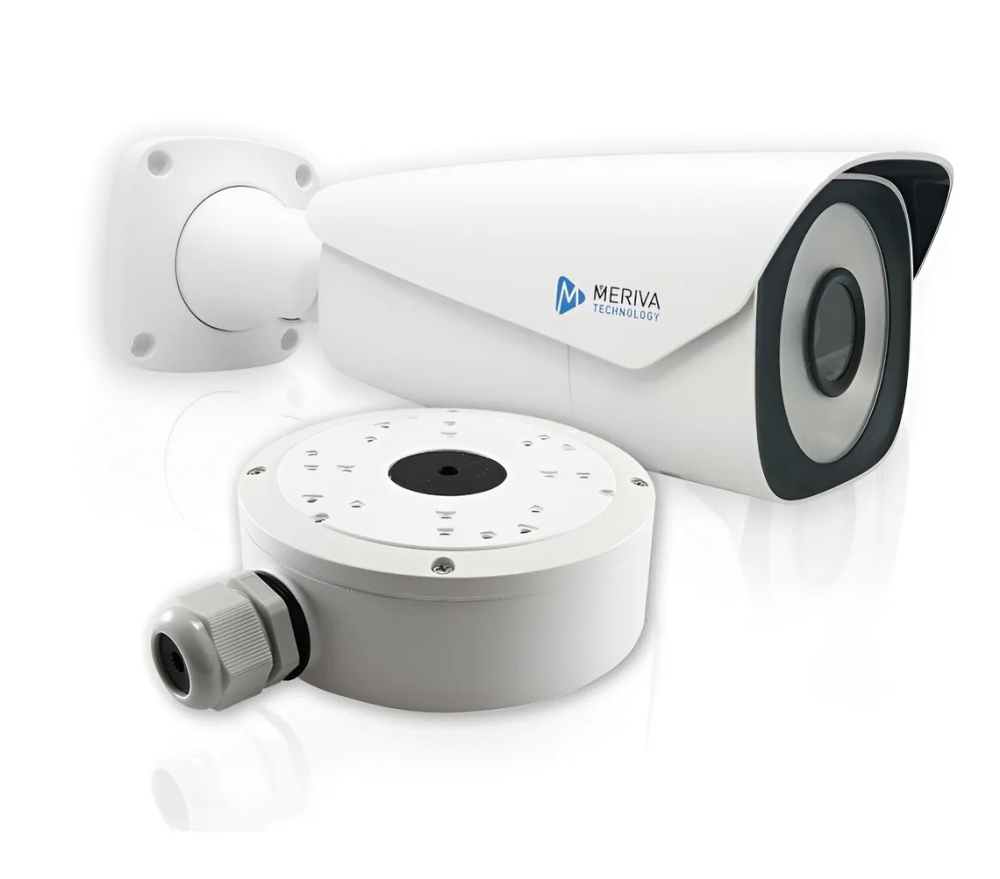Meriva Technology Kit de Vigilancia MAFR-12MPKIT de 1 Cámaras IP Bullet/Domo WiFi