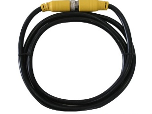 Meriva Technology Cable para Cámara CCTV, DIN 4 pin Macho -  DIN 4 pin Macho, 1.5 Metros, Negro