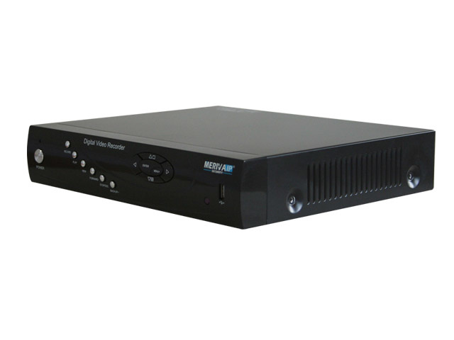 Meriva Technology Grabadora de Video en Red (NVR) con 1 Bahía, 4 Canales, 2x USB 2.0