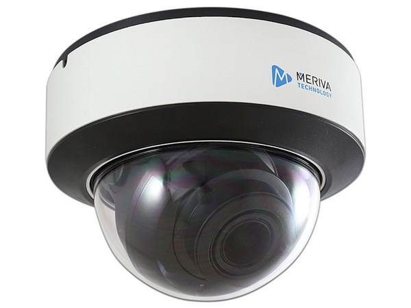 Meriva Technology Cámara de Seguridad IP Domo IR para Interiores/Exteriores MVD-EB200ZA, Alámbrico, 1920x1080 Full HD, Día/Noche