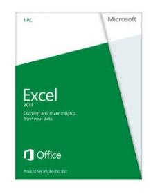 Microsoft Excel 2013 Español, 32-bit/x64, 1 Licencia, DVD, para Windows
