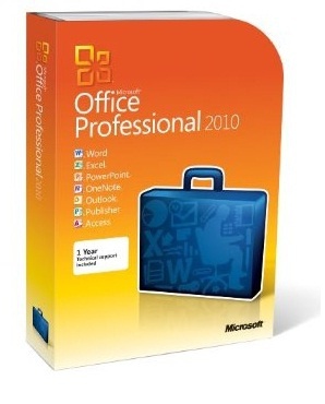 Microsoft Office Pro 2010 Español, 32-bit, DVD, para Windows, Caja (FPP)