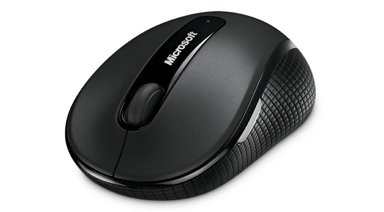 Mouse Microsoft 4000, Inalámbrico, USB, 1000 DPI, Negro