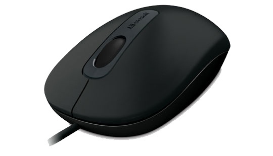 Mouse Microsoft Optico 100, Alámbrico, USB, 1000DPI, Negro