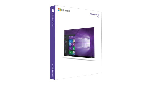 Microsoft Windows 10 Pro Español, 64-bit, DVD, 1 Usuario, Kit de Legalización (GGK) ― Abierto