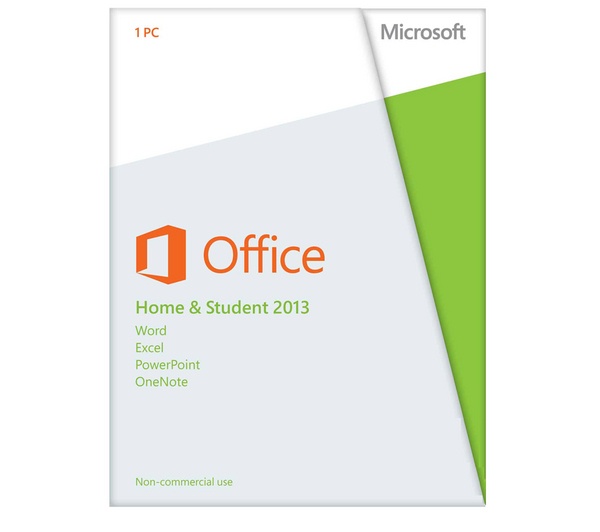Microsoft Office Home & Student 2013 Español, 32-bit/x64, 1 PC, DVD, para Windows, Caja (FPP)