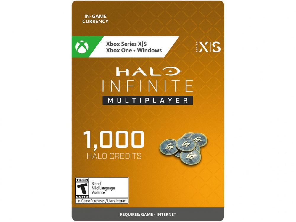 Halo Infinite: 1000 Halo Créditos, Xbox One/Xbox Series X/S ― Producto Digital Descargable