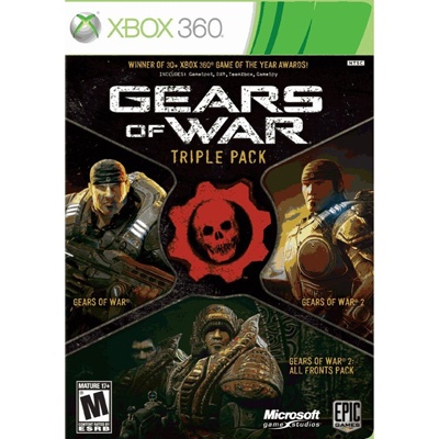 Microsoft Gears of War Triple Pack, Xbox 360 (ESP)