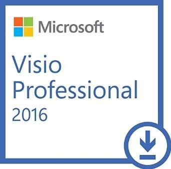 Microsoft Visio Professional 2016, 1 PC, Plurilingüe, para Windows ― Producto Digital Descargable