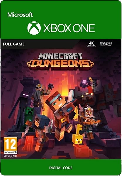 Minecraft Dungeons, Xbox One - Producto Digital Descargable ― Producto Digital Descargable
