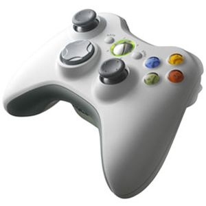 Microsoft Xbox 360 Wireless Controller, Inalámbrico, Blanco