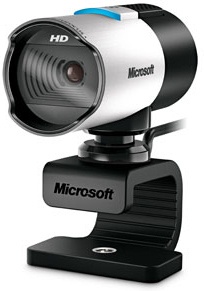 Microsoft LifeCam Studio, 1920 x 1080 Pixeles, USB 2.0, Negro/Plata