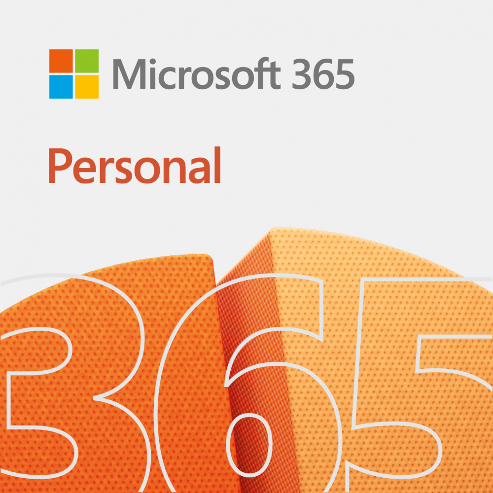 Microsoft 365 Personal, 1 Usuario, 5 Dispositivos, 1 Año, Plurilingüe, Windows/Mac/Android/iOS ― Producto Digital Descargable