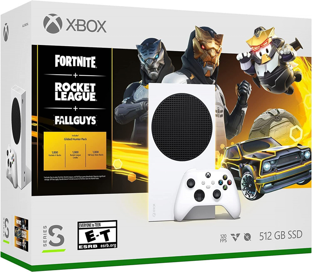 Compra Microsoft Xbox Series S Fornite Rocket Holiday 512GB, RRS00075