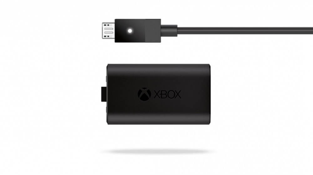 Microsoft Kit para Cargar y Jugar, Negro, para Xbox One