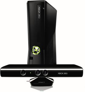 Microsoft Xbox 360 4GB + Kinect, Negro