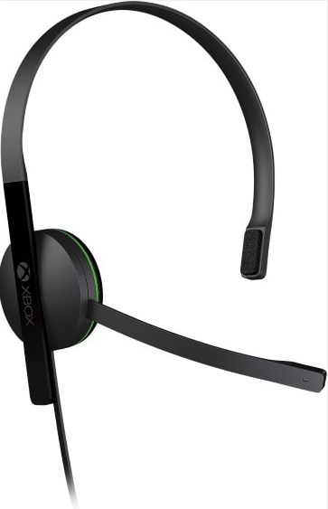 Microsoft Audífonos Gamer Chat Set para Xbox One, Alámbrico, Negro